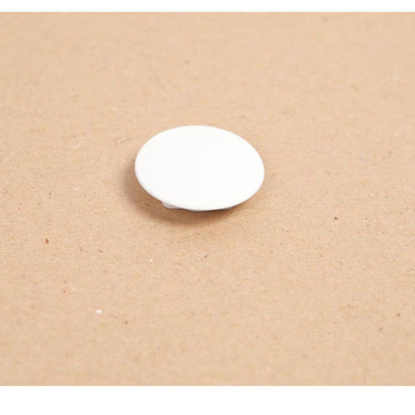 Norlake 3/4 In Plug Button Plastic-White 12476